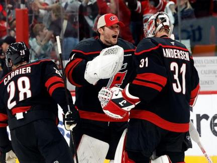 Hurricanes Edge Senators in 2OT