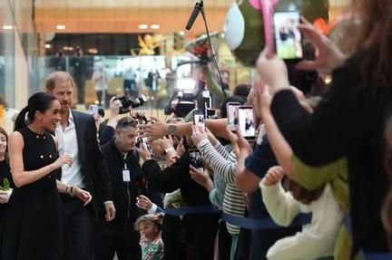 Harry and Meghan in Australia