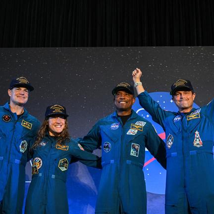 Artemis II crew returns home