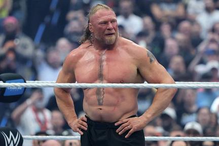 Brock Lesnar Retires at WrestleMania