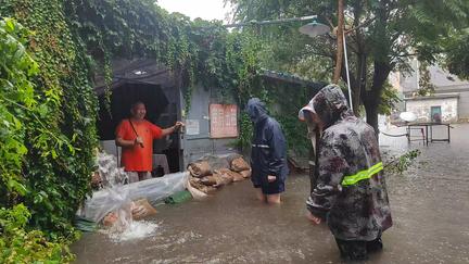 Typhoon Bavi Batters Northern China