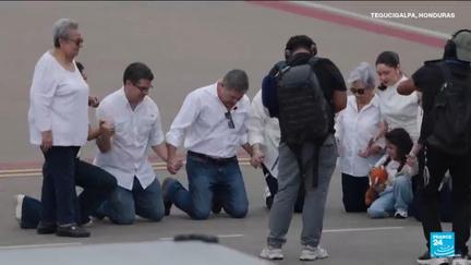 Honduran Ex-President Returns After Trump Pardon