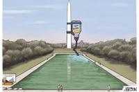 Trump's Reflecting Pool Renovation Turns to Fiasco
