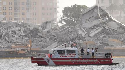Mandarin Oriental Miami imploded