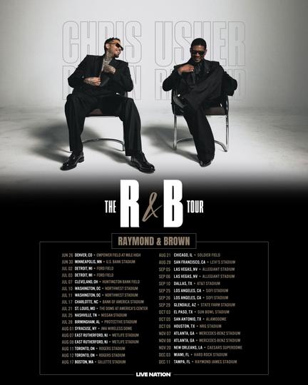 Usher and Chris Brown Announce Tour