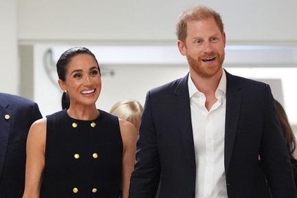 Prince Harry and Meghan in Australia