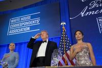 Trump Roasts Media at Rescheduled WHCD
