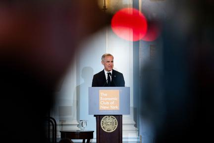 Mark Carney's New York Pitch