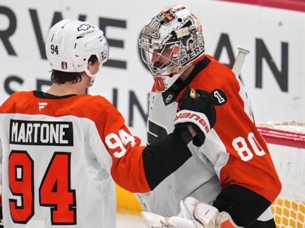 Flyers Take 2-0 Lead