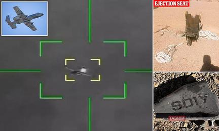 Iran downs US fighter jet