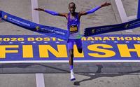 John Korir wins Boston Marathon
