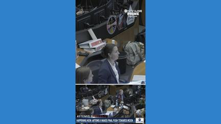 Artemis II crew heads for Moon