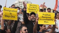 Indian Education Minister Resigns Amid Protests