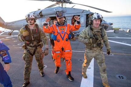 Artemis II crew returns safely