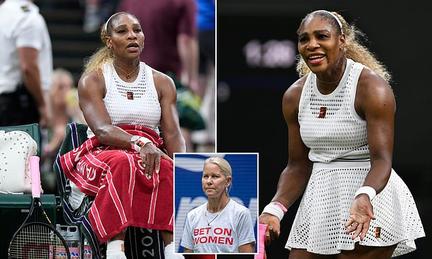 Serena Williams Injured in Wimbledon Return