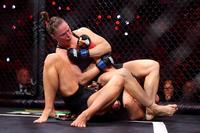 Rousey wins comeback in 17s