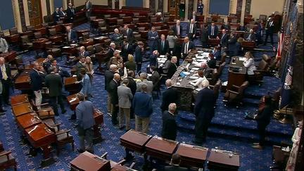 Senate passes stop‑gap funding to avert shutdown