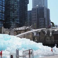 Drake's Ice Sculpture Melted