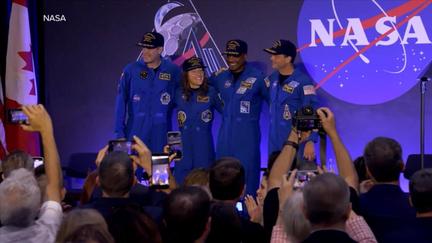 Artemis II crew returns home