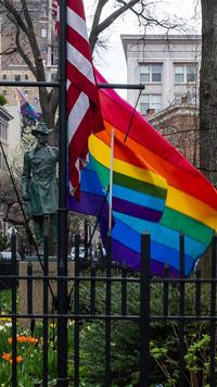 Stonewall Pride flag restored