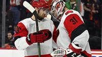 Hurricanes on sweep's brink