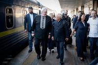 Allies arrive in Kyiv for Ukraine's 35th Independence Day