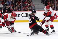 Hurricanes sweep Senators