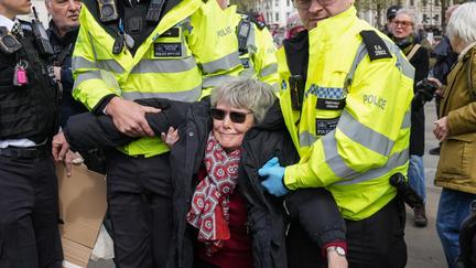 Over 500 arrested at London rally