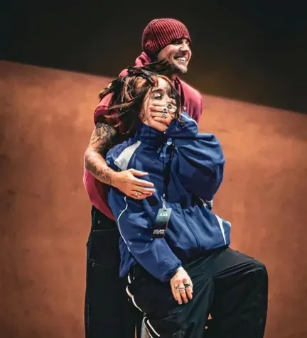 Billie Eilish and Justin Bieber at Coachella