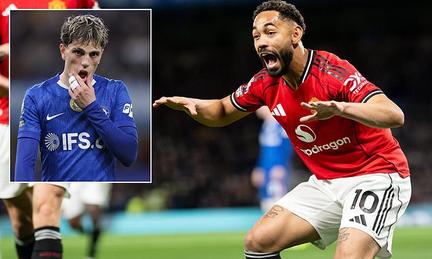 Man United beat Chelsea at Bridge