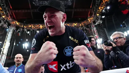 Tyson Fury's budget flight home