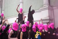 Pussy Riot protest in Venice