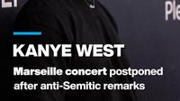 Kanye West Postpones France Concert
