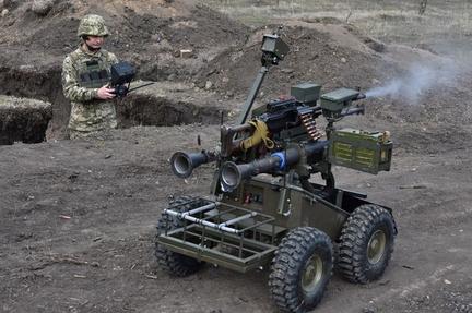 Ukraine Captures Position Using Robots