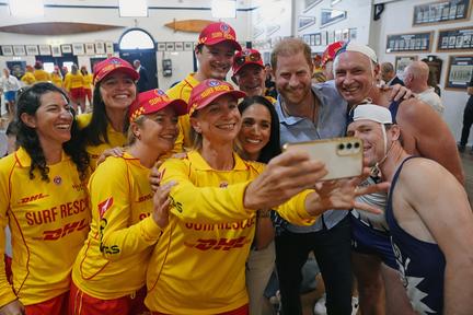 Prince Harry and Meghan in Sydney