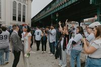 New York couple weds at Yankee Stadium