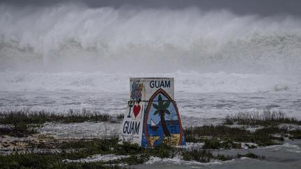 Super Typhoon Bavi Menaces Guam