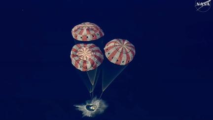 Artemis II returns from moon