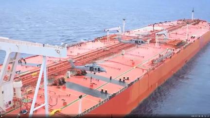 US Forces Board Sanctioned Tanker