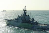 Russian Warship Fires Warning Shots at British Yacht