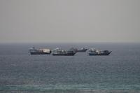 Iran Fires Missiles at Ships in Hormuz