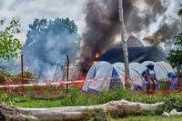 Congo Ebola center torched