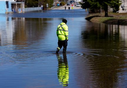 Spring Flooding Peaks in Canada