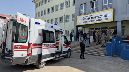Turkey school shooting injures 16