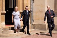Burnham Hosts Zelenskyy in First Foreign Visit