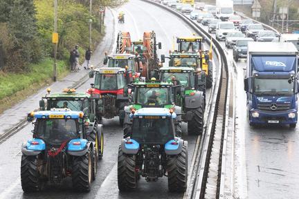 Fuel protests in Northern Ireland