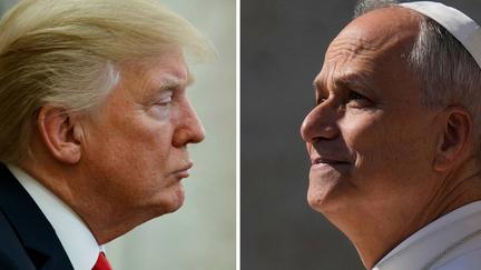 Trump and Pope Leo Clash