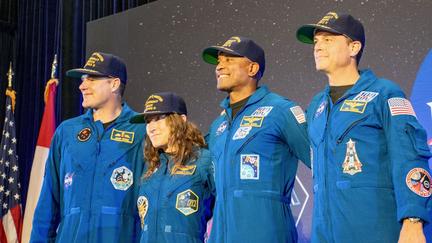Artemis II crew town hall