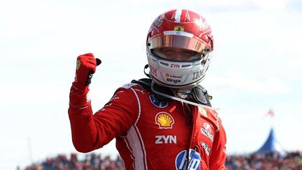 Leclerc Wins British GP as Verstappen Crashes