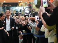 Harry and Meghan arrive in Australia